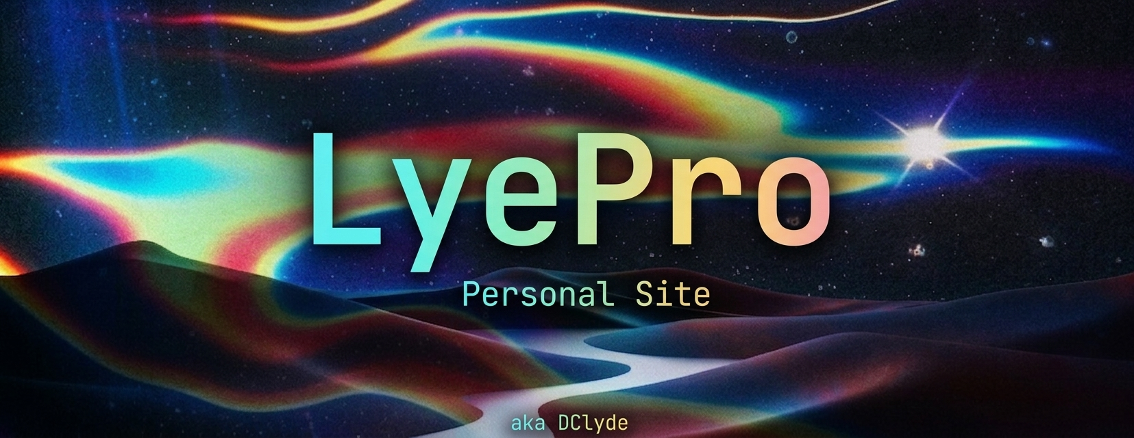 LyePro Personal Portfolio Thumbnail